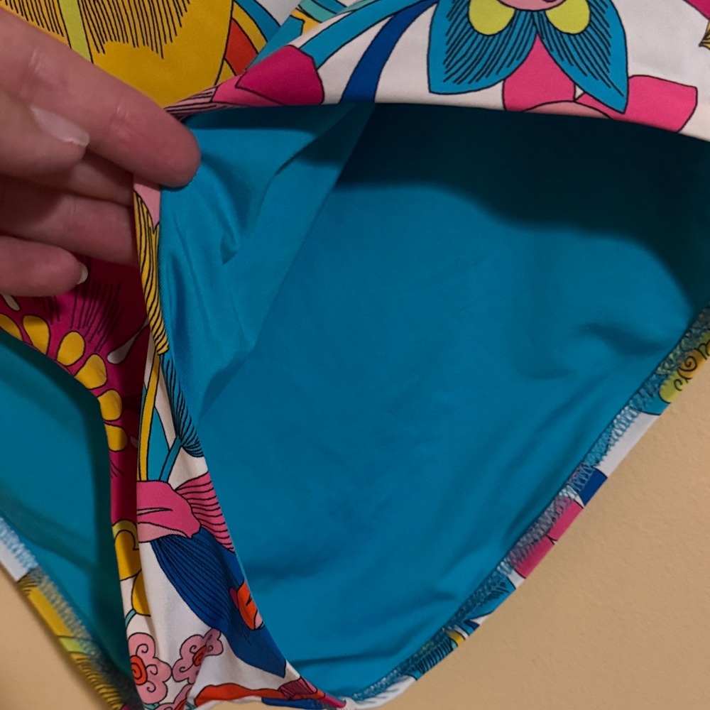 Trina Turk Fontaine Floral One Piece Swimsuit - Picture 3 of 8
